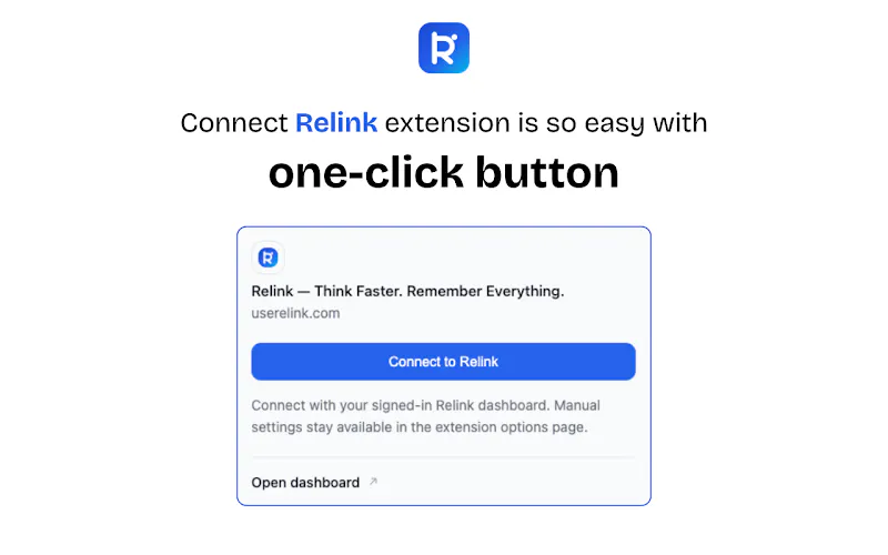 Relink screenshot 2