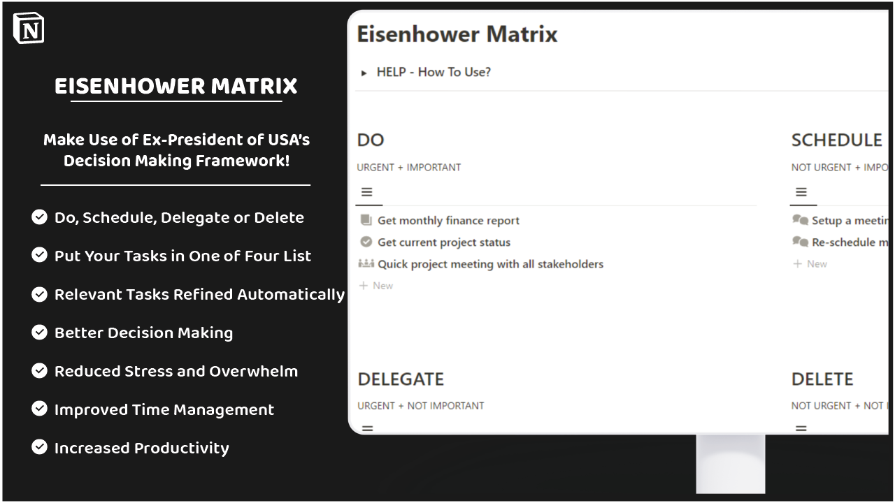 Matrice d'Eisenhower media 1