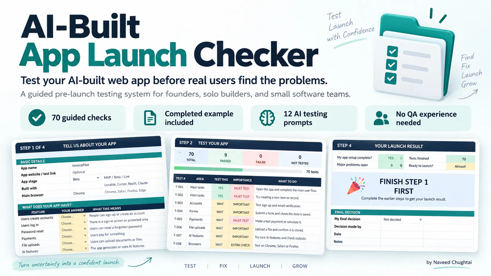 AI-Built App Launch Checker gallery image