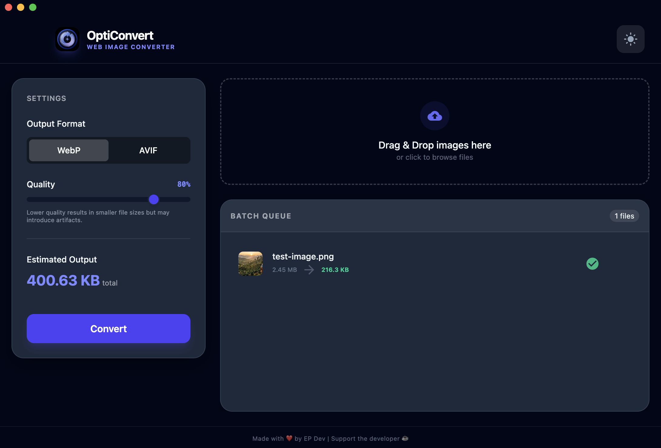 OptiConvert gallery image