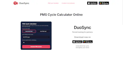 DuoSync Online PMS Calculator gallery image