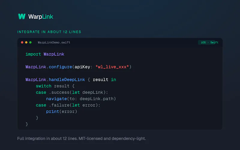 WarpLink screenshot 5