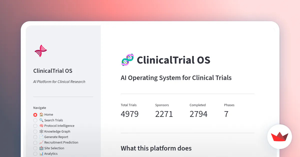 ClinicalTrial OS gallery image