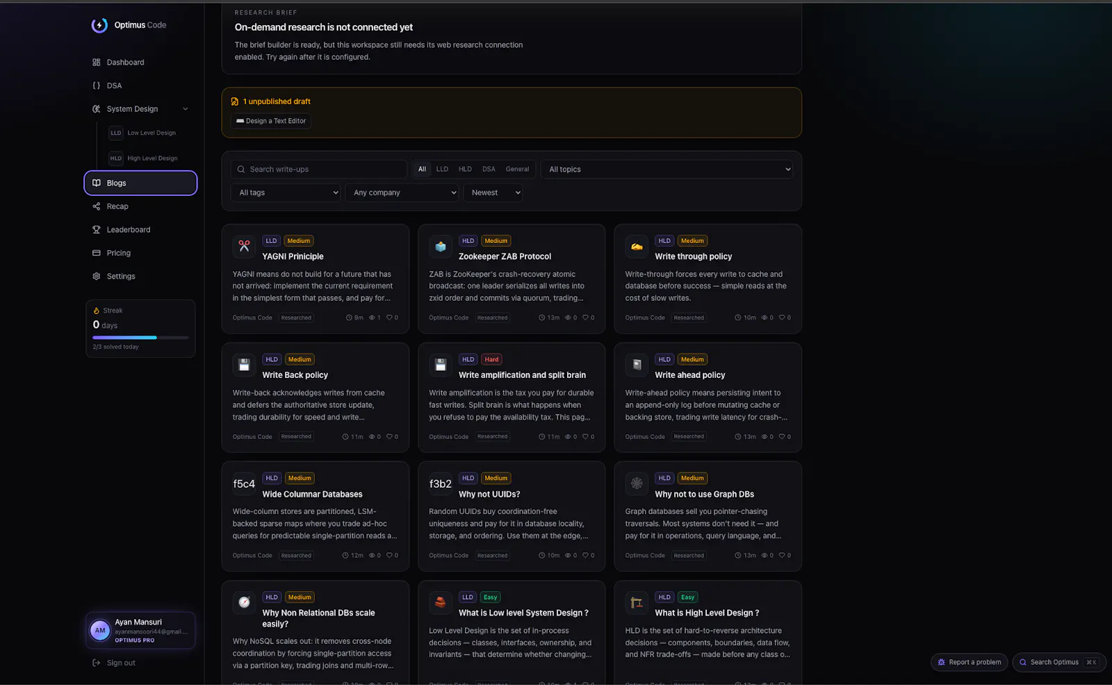 Optimus Code screenshot 3