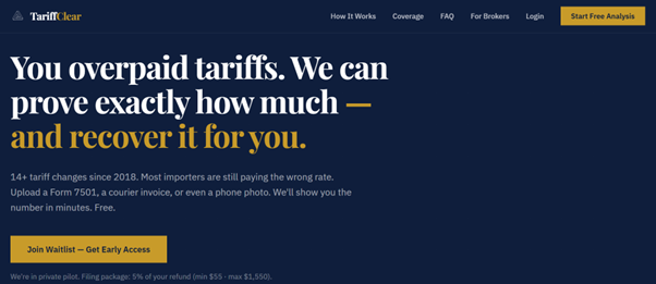 TariffClear gallery image