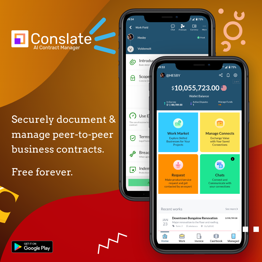 Conslate: AI Contract Manager