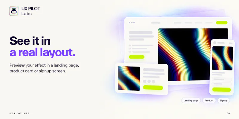 UX Pilot Labs screenshot 6