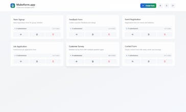 Makeform.app gallery image