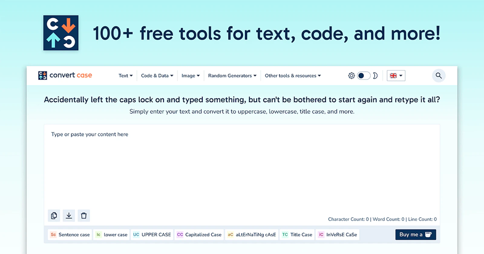 Convert Case screenshot 1