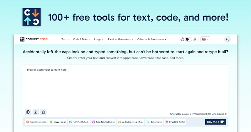 Convert Case screenshot 1
