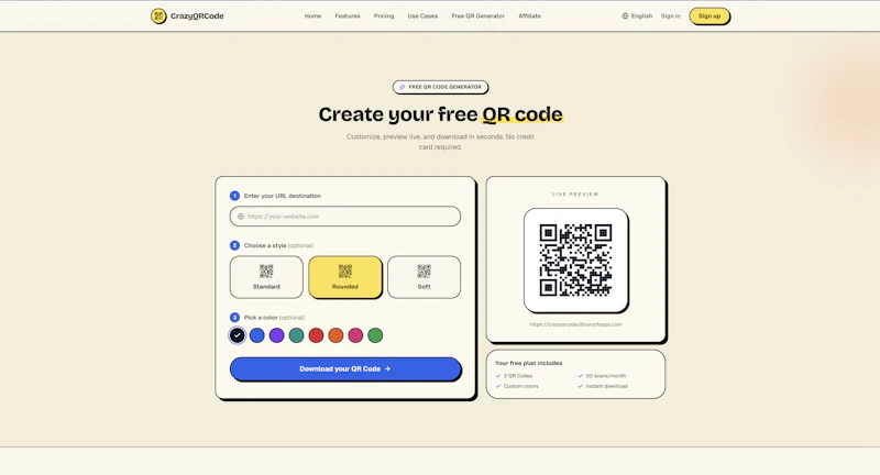 CrazyQRCode screenshot 3