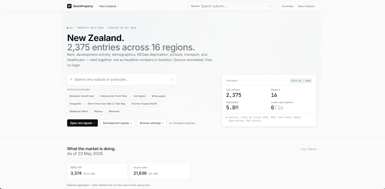 QuickProperty screenshot 3
