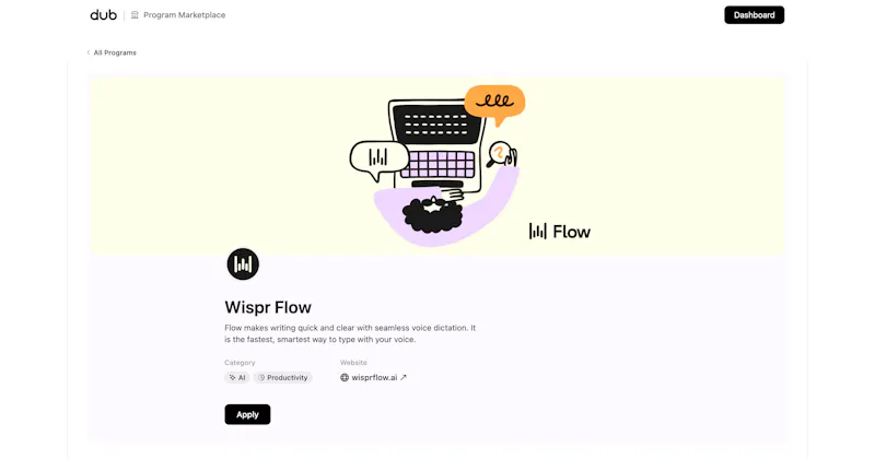 Dub Program Marketplace screenshot 3