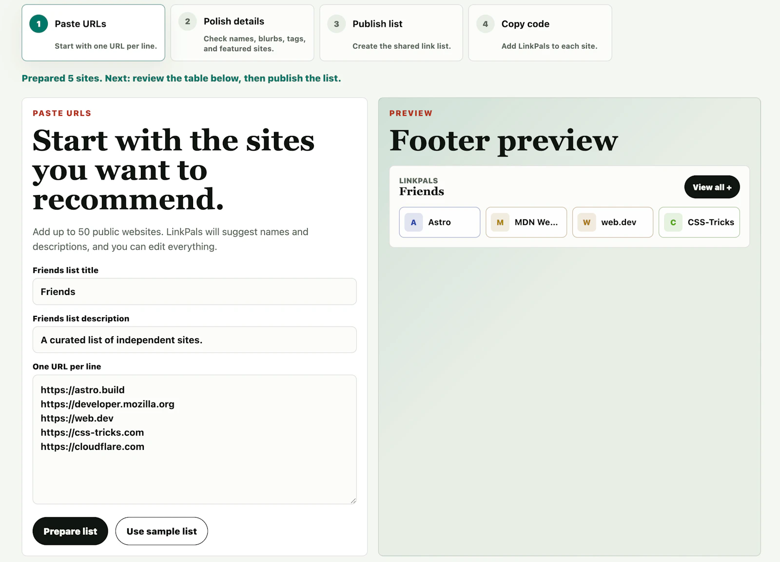 LinkPals screenshot 2
