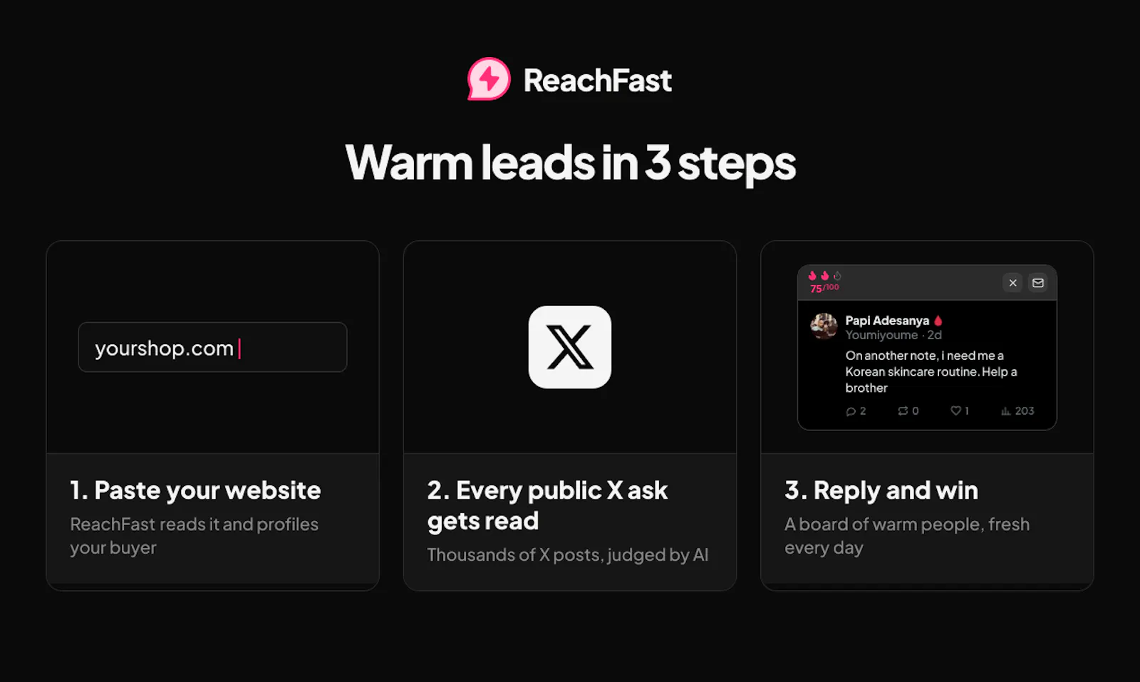 ReachFast screenshot 3