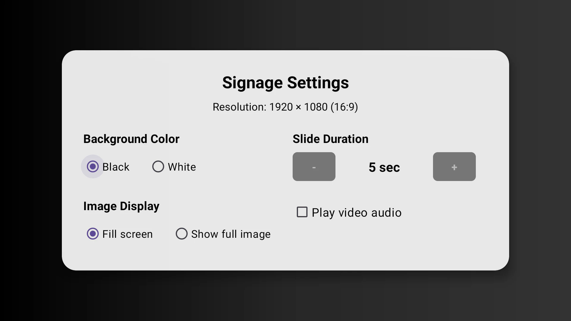 Simple USB Signage screenshot 3