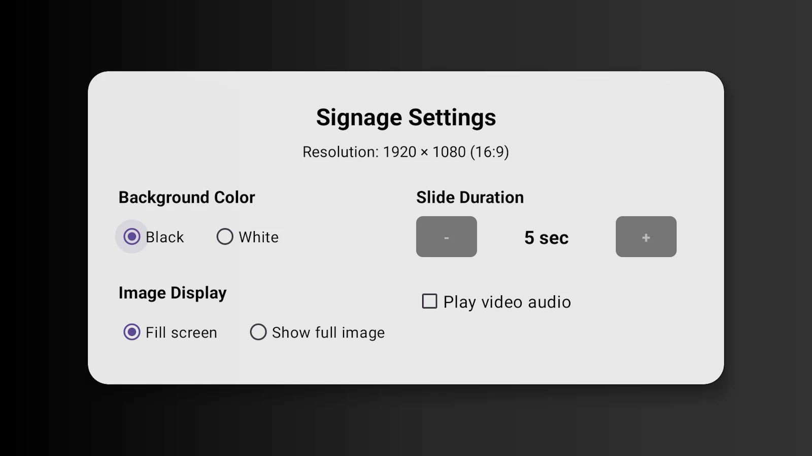 Simple USB Signage screenshot 3