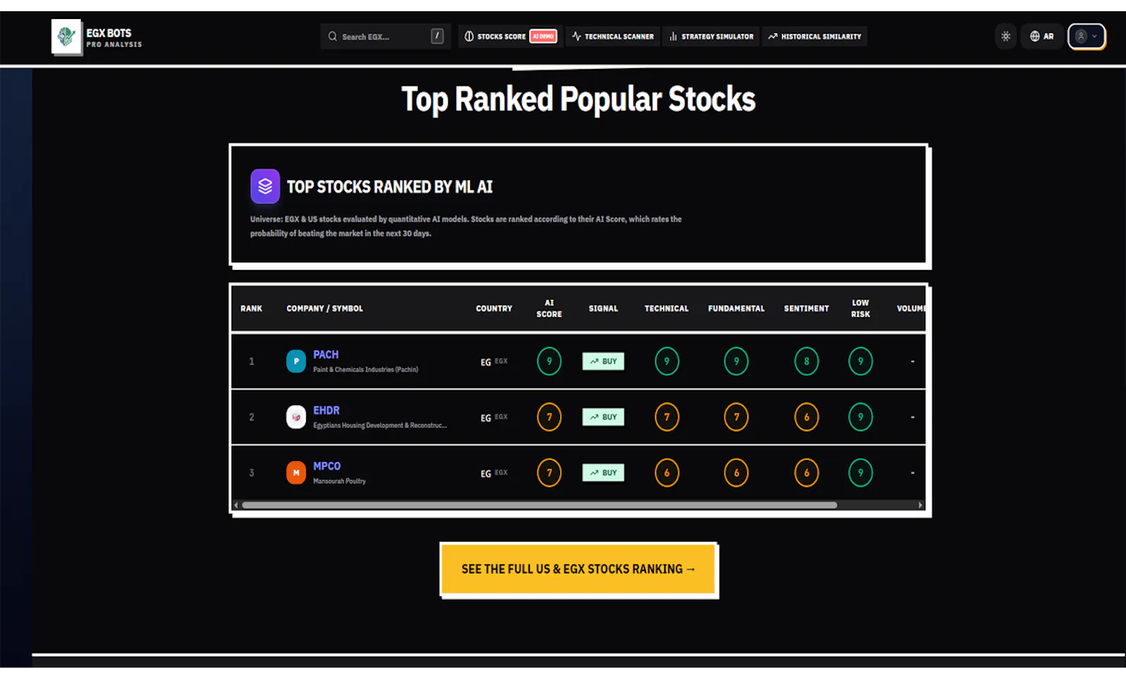 EGX BOTS screenshot 1
