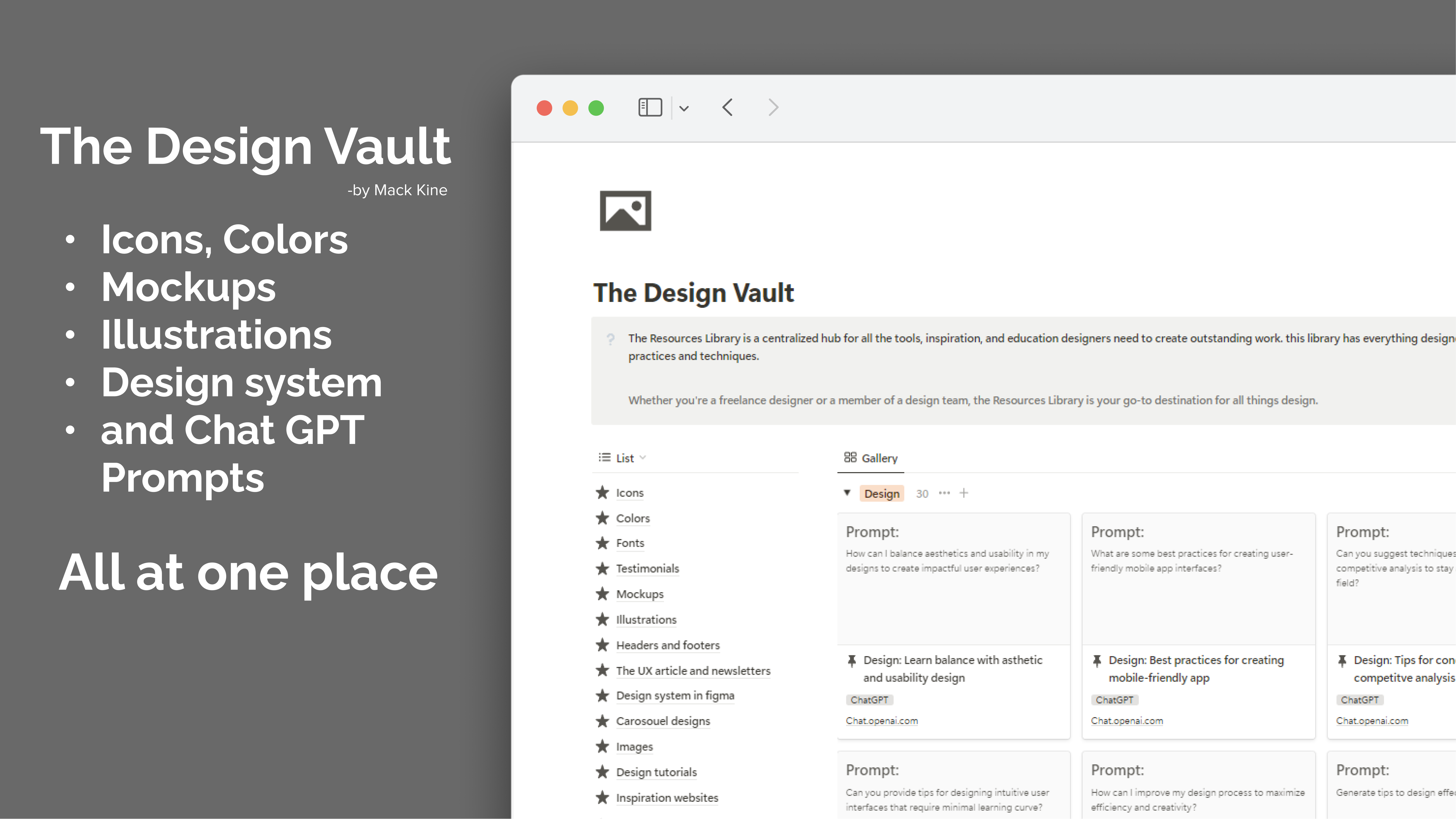 The Design Vault