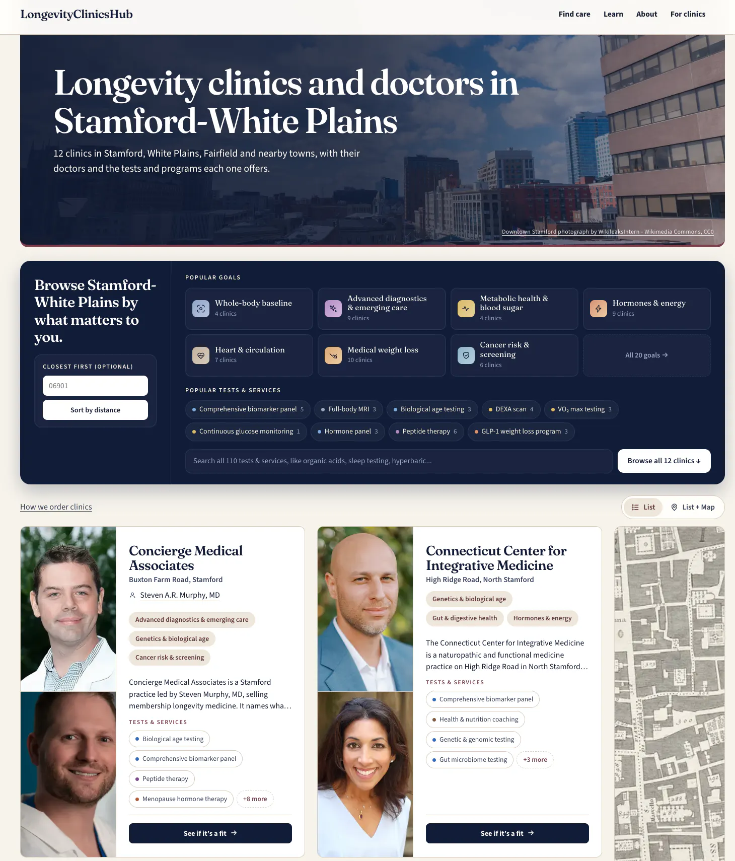 LongevityClinicsHub gallery image
