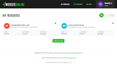 My Website is Online gallery image