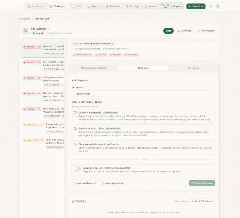 Gilbert EMPCO Scanner screenshot 6