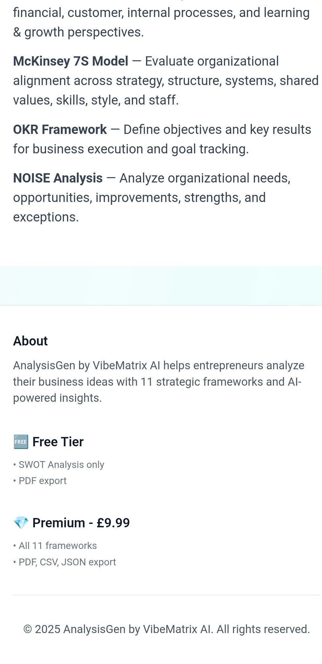 AnalysisGen - Screenshot 5 preview