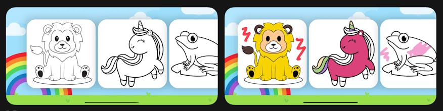 Colouring and drawing for kids gallery image