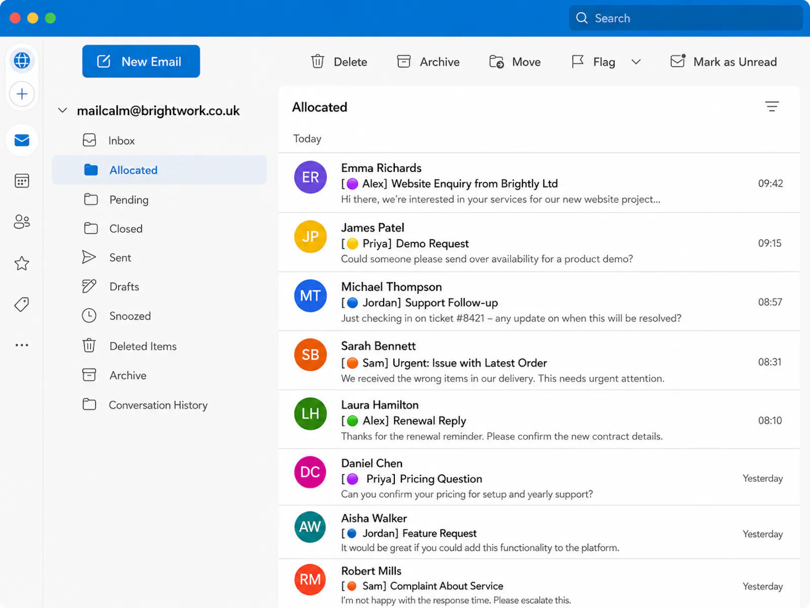 MailCalm screenshot 4