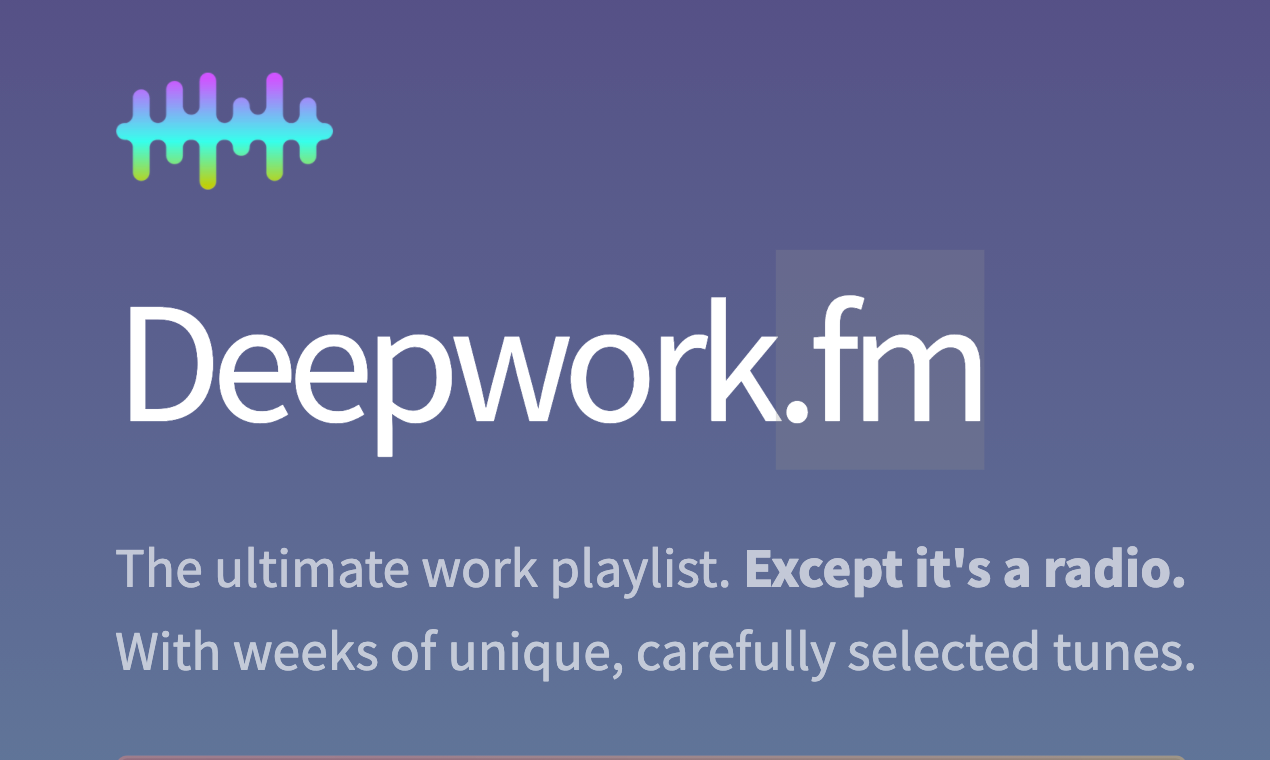 Deepwork.fm gallery image