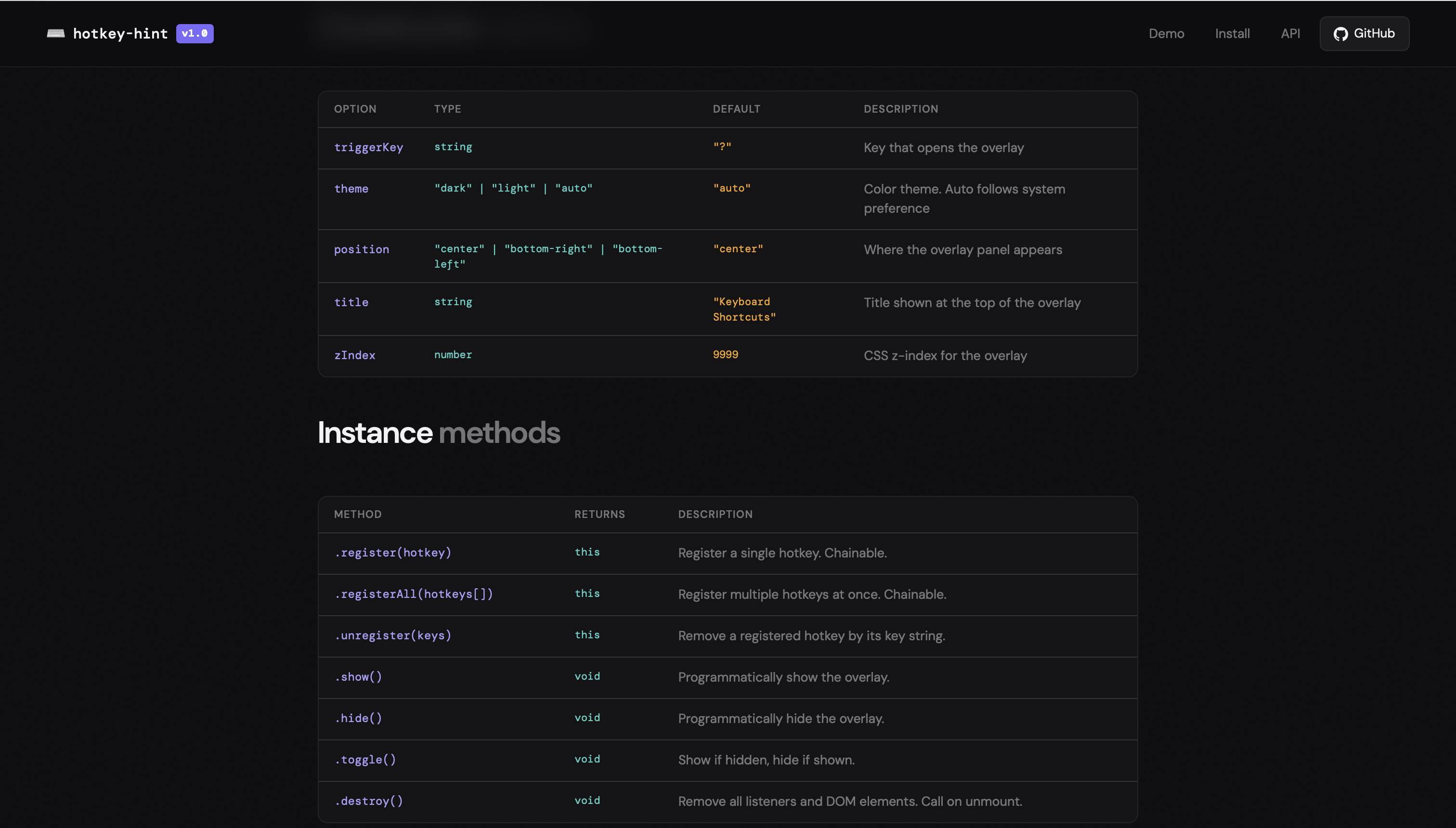 hotkey-hint - Screenshot 4 showing product features and functionality