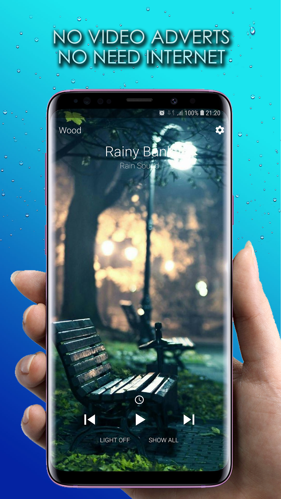 Wood - Relaxing Rain Sounds - Sleep & Relax gallery image