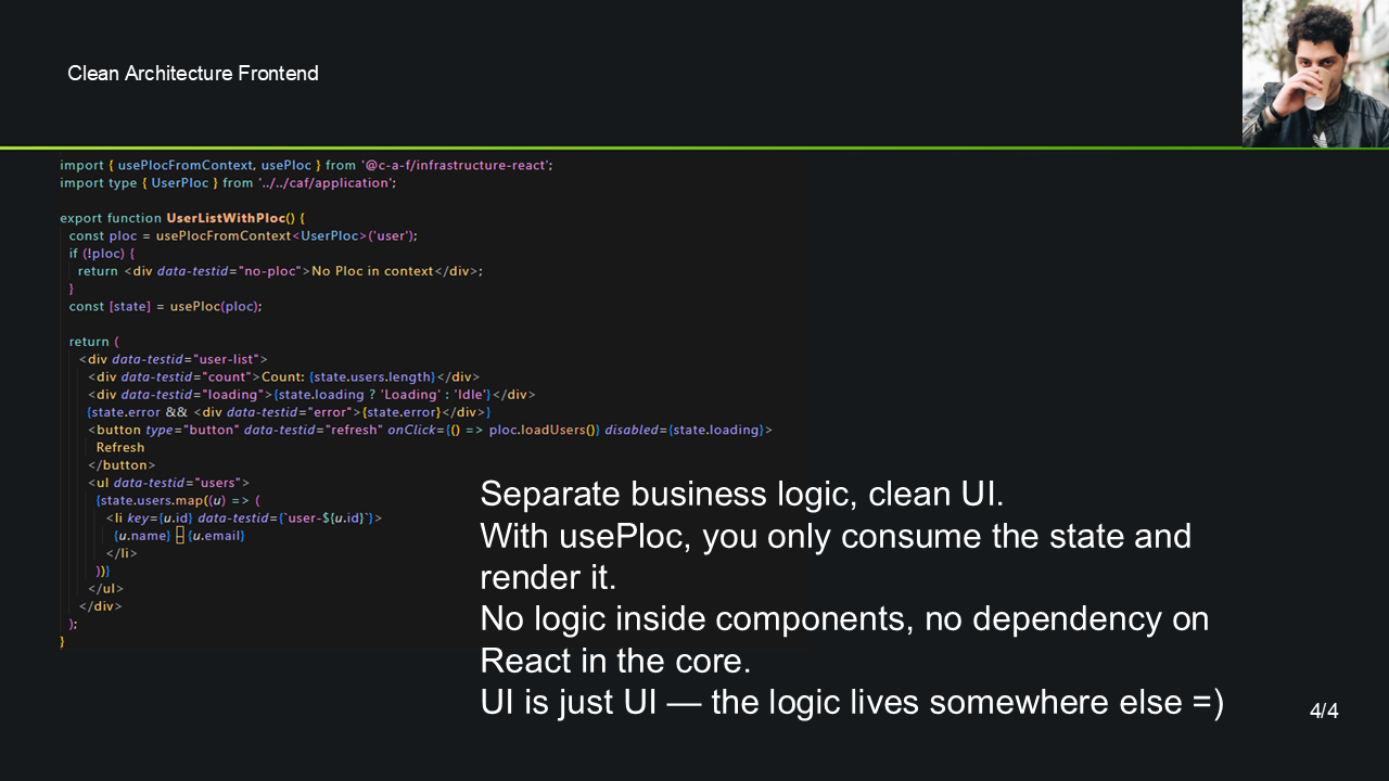 CAF – Clean Architecture Frontend gallery image
