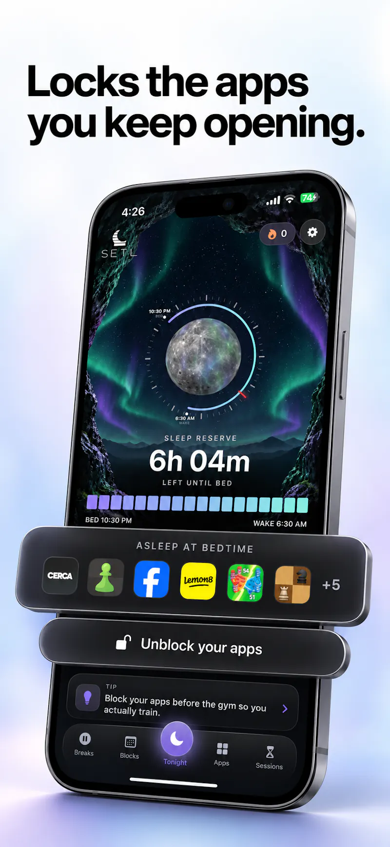 SETL: Focus on Life by Less Screen Time screenshot 1
