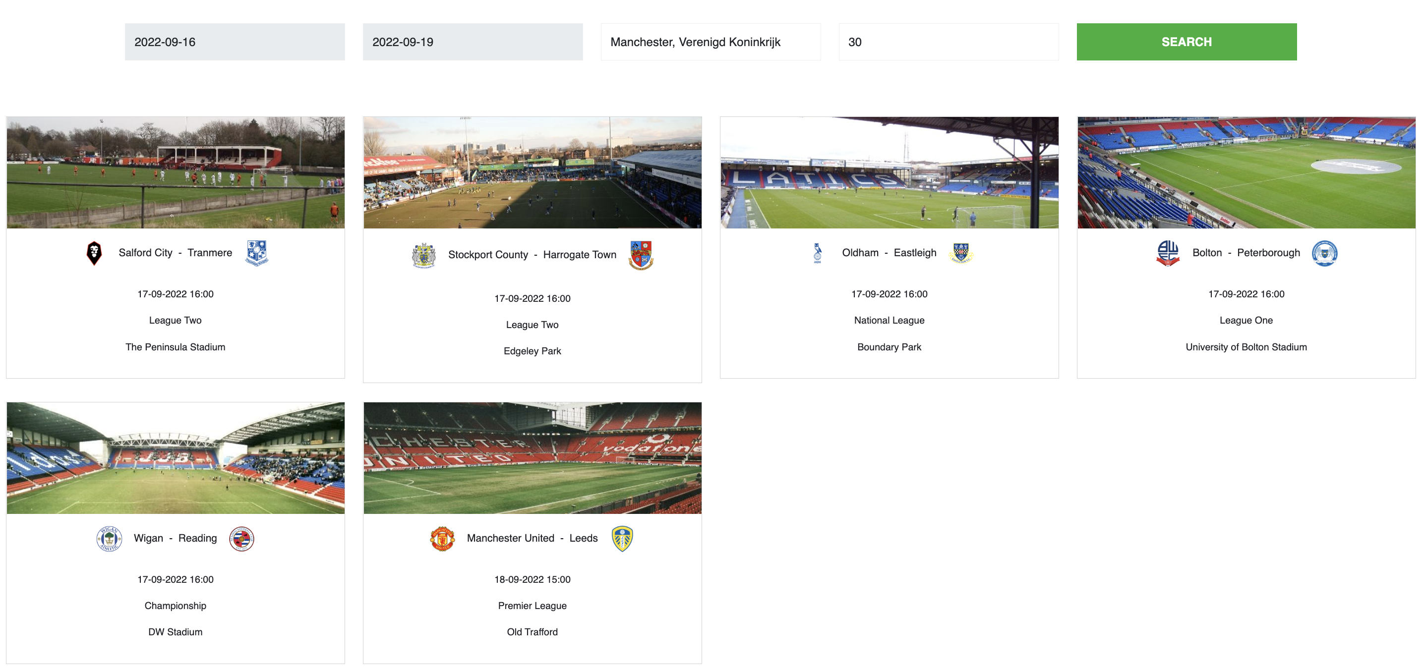 MatchdayList 2.0 media 2