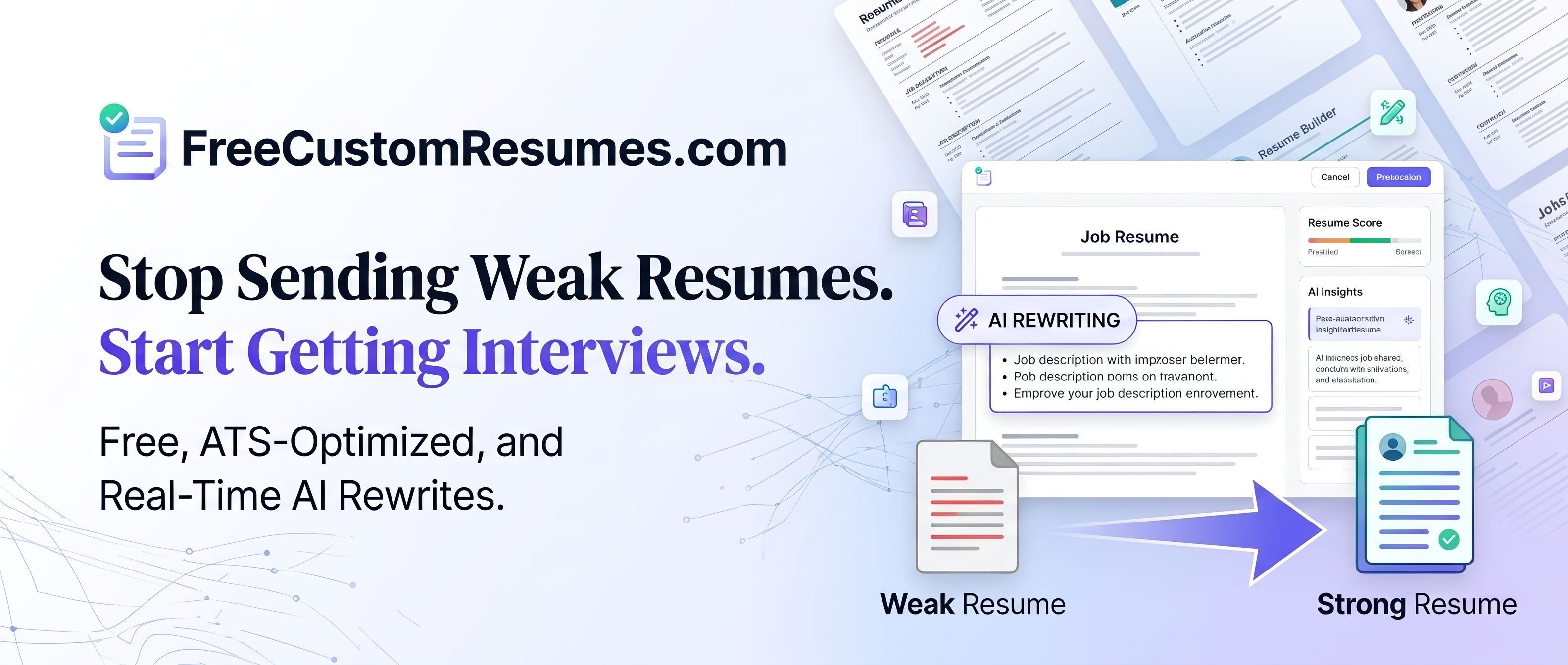 FreeCustomResumes.com  gallery image