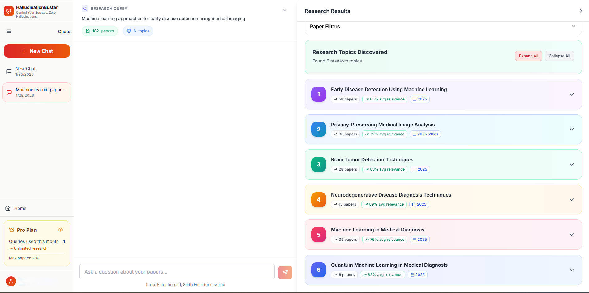 HallucinationBuster - Screenshot 4 showing product features and functionality