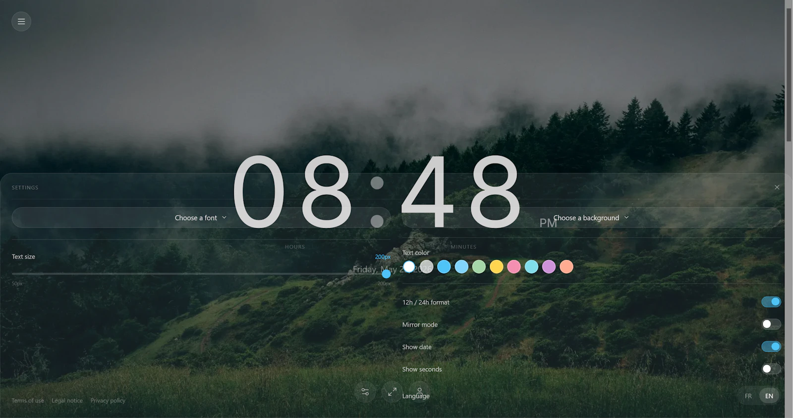 horloge-live.com screenshot 5