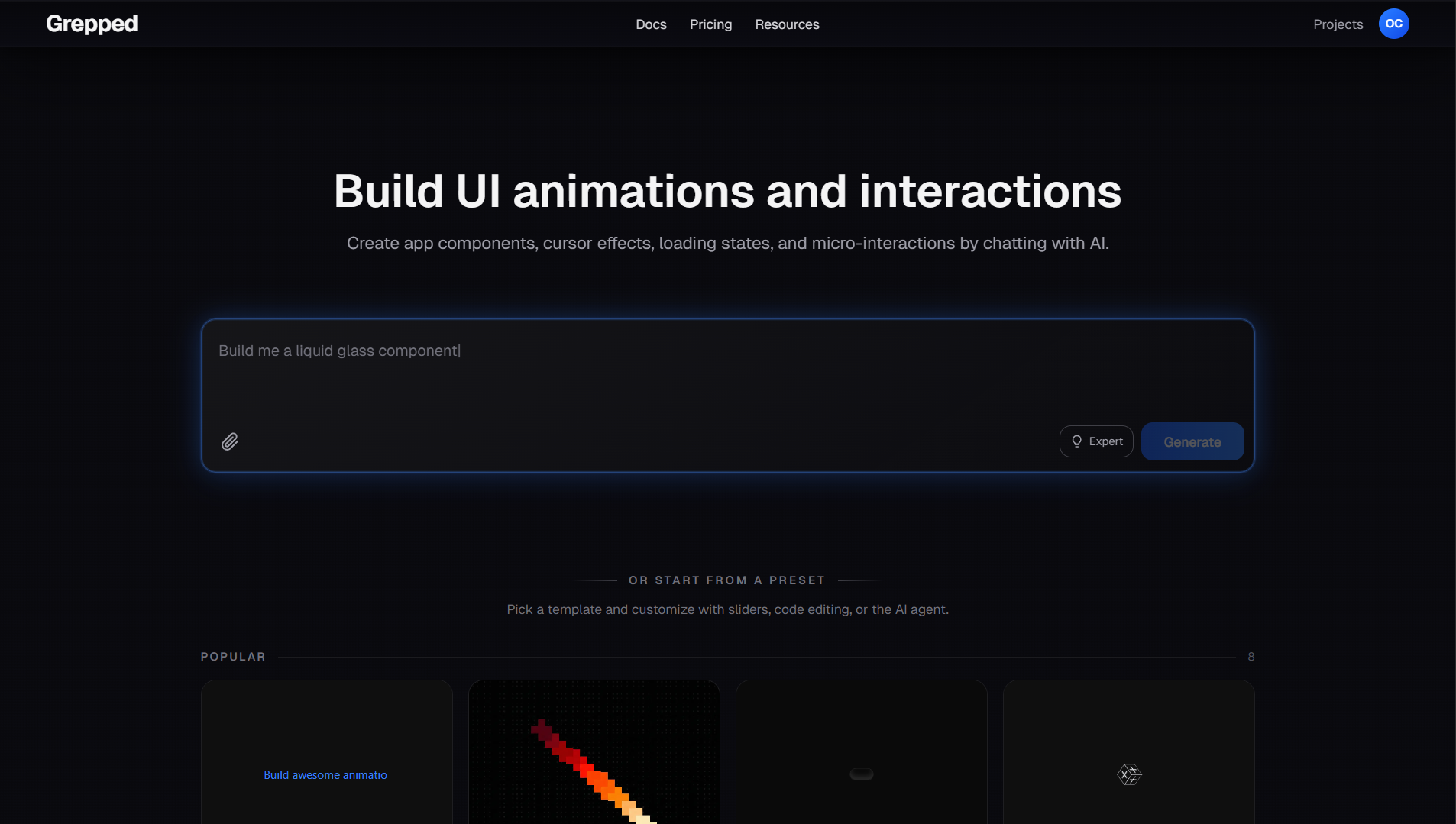 Grepped gallery image