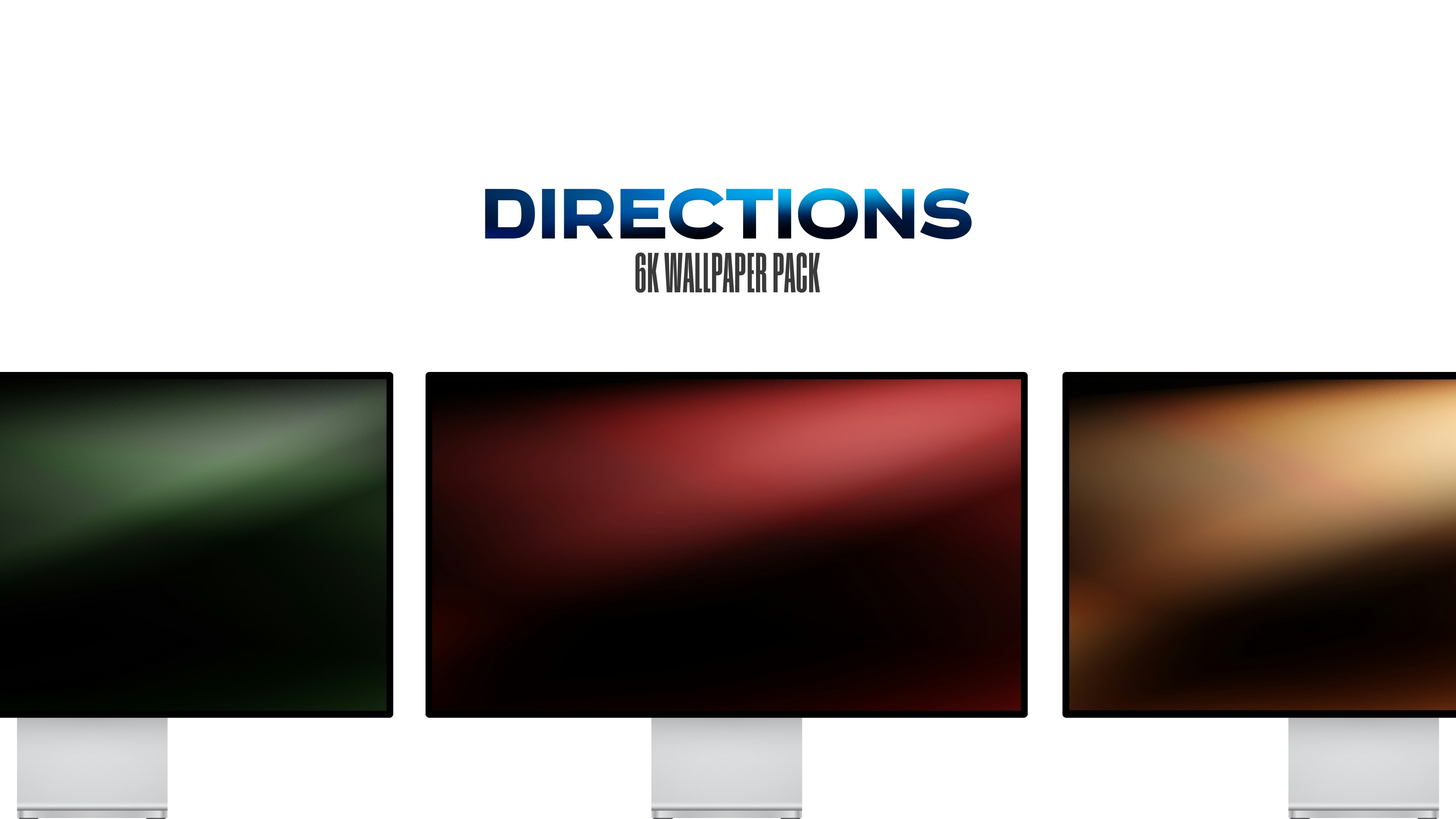PAQUETO DE 6K DE INSTRUCCIONES PARA PRODISPLAY XDR - Fondos / vibraciones mínimas de 6K de alta resolución media 5