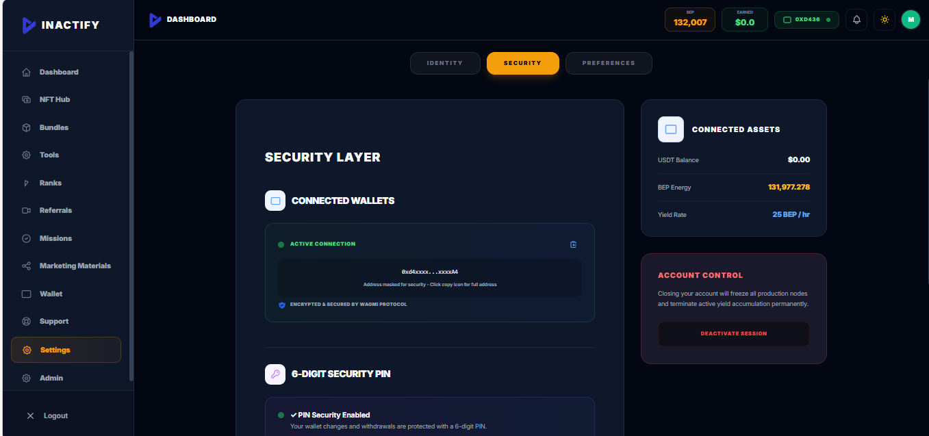 Inactify gallery image