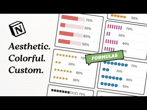 Notion Progress Bar Formula Generator gallery image