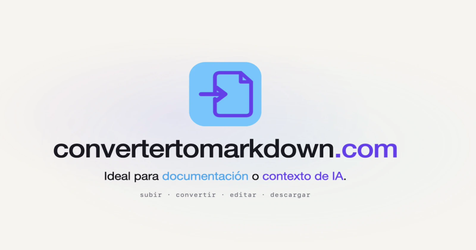 ConverterToMarkdown screenshot 2