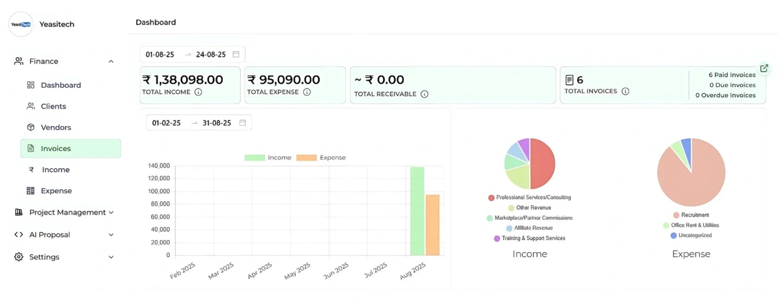 Mevsim - Serbest çalışanlar için işletme yönetimi platformu medya 1