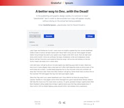 Grateful Ipsum gallery image