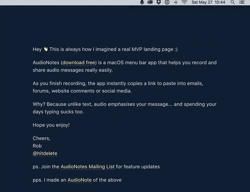 AudioNotes Image
