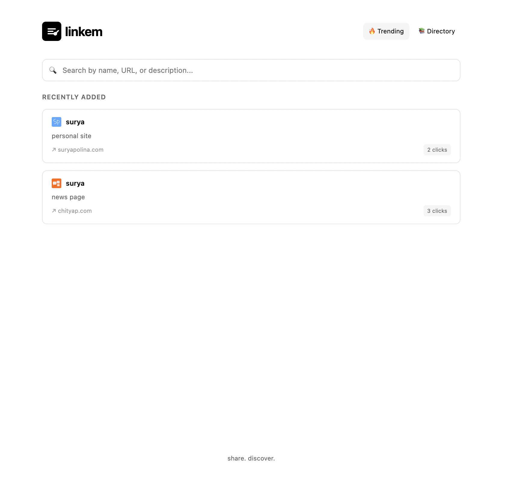 Linkem - Main product screenshot demonstrating key features and user interface