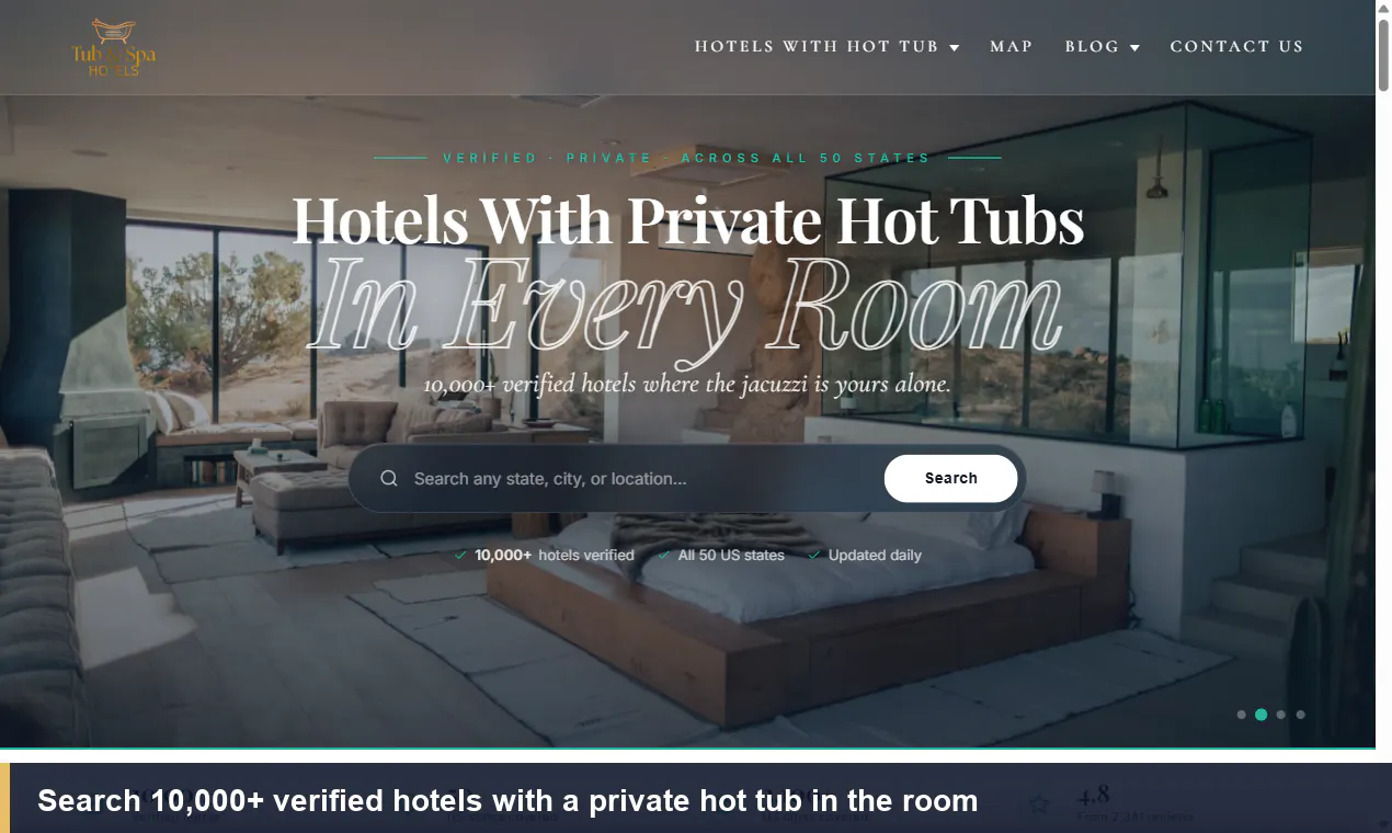 Tub & Spa Hotels gallery image