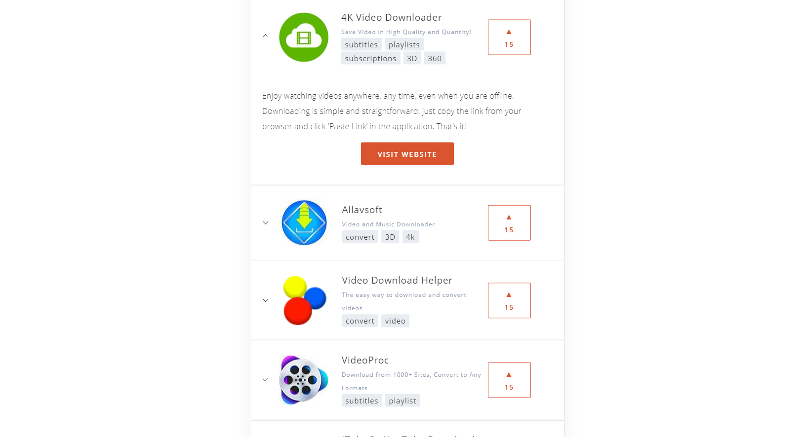 Youtube Downloaders List gallery image