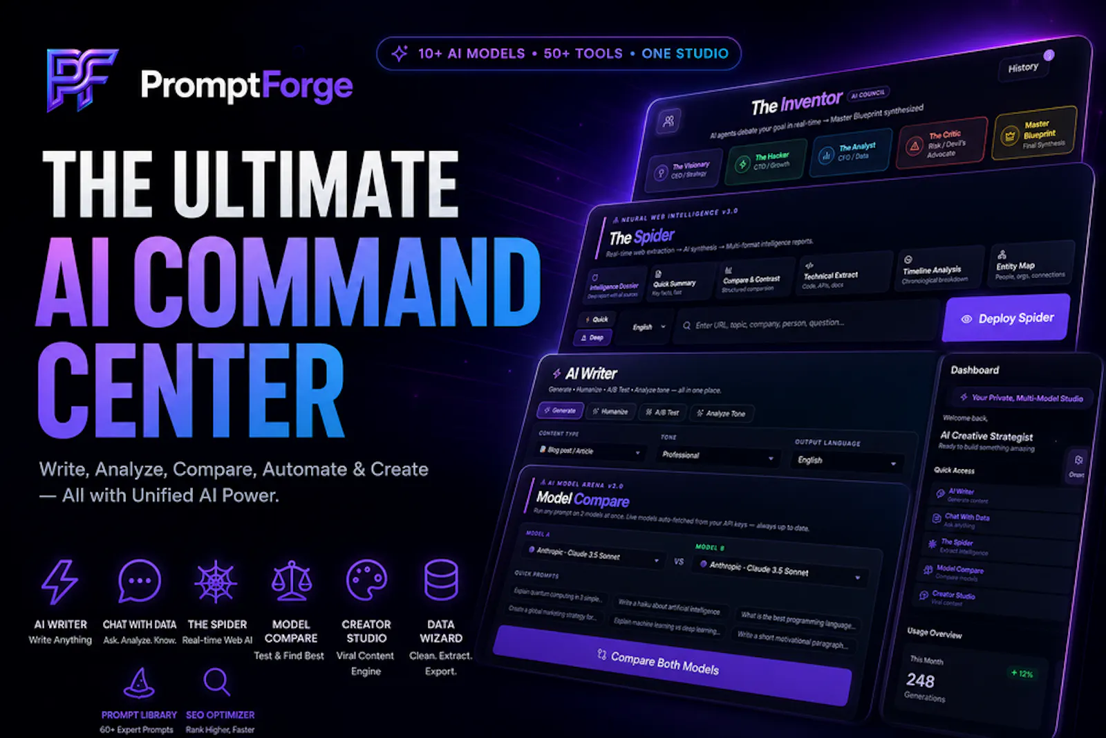PromptForge screenshot 2